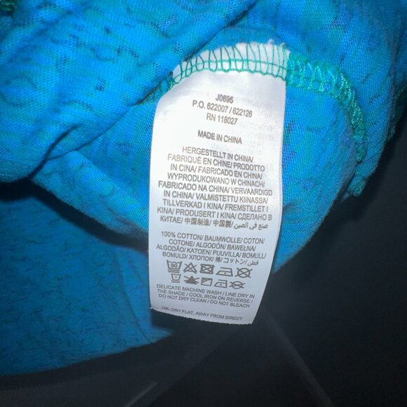 Boden Floral Loungewear Shirt Dress - Size 14 - Picture 5 of 5